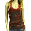 NORIKO Seduction Striped Tank Top (Red)