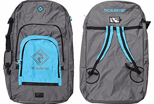 Two Bare Feet TBF Deluxe Triple Bodyboard Carry Bag (Blue)