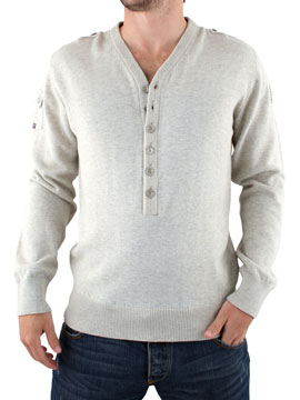 Two Stoned Heather Grey San Luis Jumper