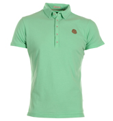 Two Stoned Jackson J-144-F FM Mint Pique Polo