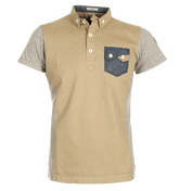 Two Stoned Ringo Chino Stretch Twill Polo Shirt