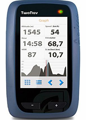 Twonav  Anima Handheld GPS with Great Britain OS 1:50000 Mapping - Blue/Black
