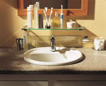 Twyford Advent Countertop Washbasin 2TH 55cm