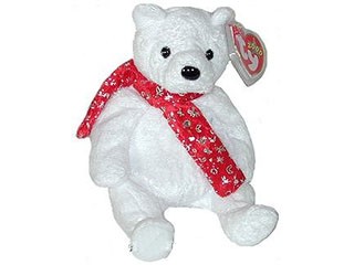 TY 2000 Christmas Teddy