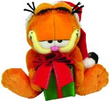 Ty Beanie Baby Happy Holidays Garfield
