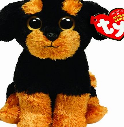 Ty Brutus The Rottweiller - 7`` Original Beanie Babies