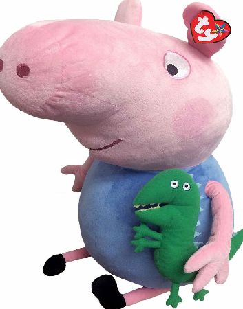 TY George Pig 22`` Beanie