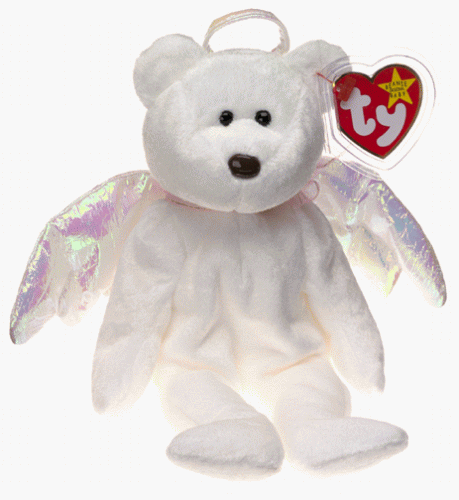 Ty Halo the Angel Bear - Ty Beanie Baby