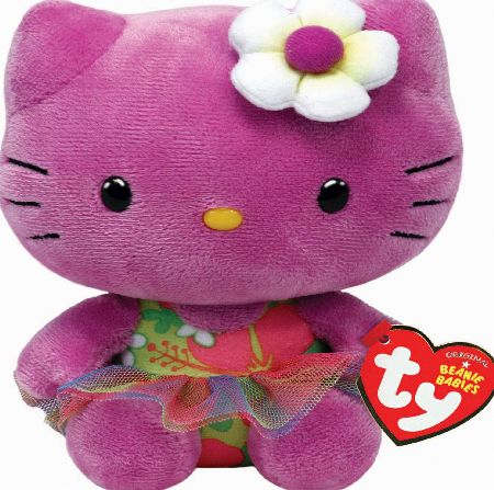 TY Hello Kitty Purple Beanie