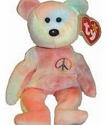 Ty Peace the Bear - Ty Beanie Baby