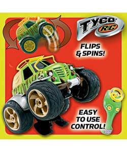 Tyco Remote Control Flip N Spin Safari
