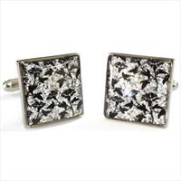 Tyler and Tyler Glitter Jasper Cufflinks by