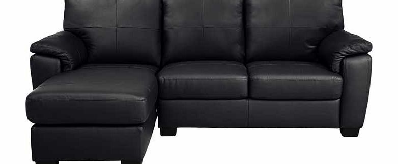 Leather  Leather Effect Left Hand Corner