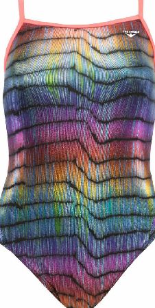 TYR Funnies Girls Sparkle Blast Foil Swimsuit