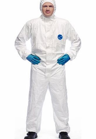 Tyvek Coverall. Head To Toe Protection In A Disposable Overall Large - Comes With TCH Anti-Bacterial Pen!