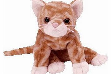 TY~BEANIES CATS TY Beanie Baby - Amber, The Ginger Tabby Cat