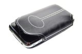 U-Bop Accessories U-Bop Black Easy-Slip Protective Case (Large) with Rotating Belt Clip For Samsung i900 Omnia