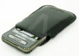 U-Bop Accessories U-Bop Neoprene Leather Soft Woven Slip Sleeve , Black For Samsung F480 Tocco