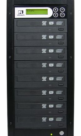 U-Reach 1-7 Traget Burner Multi Recorder CD DVD Duplicator with sata drives