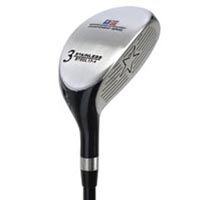 U.S Kids Golf Metal Gold 4 Hybrid (Kids 58-66)