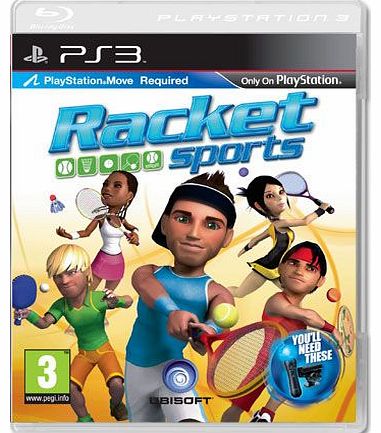 Ubisoft Racket Sports (Playstation Move Compatible) on PS3