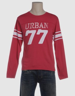 UBN77 ITALIAN URBAN CLOTHING TOP WEAR Long sleeve t-shirts MEN on YOOX.COM