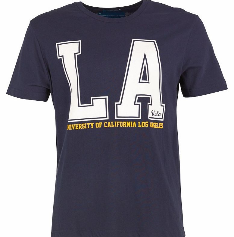 UCLA Mens Ashford LA T-Shirt Peacoat