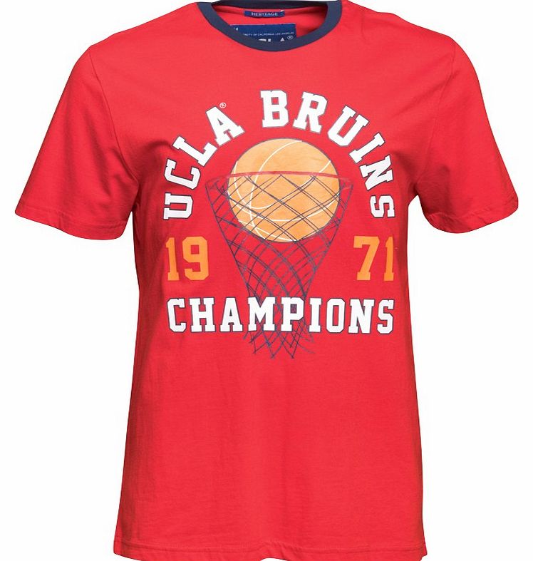 UCLA Mens Champion T-Shirt True Red