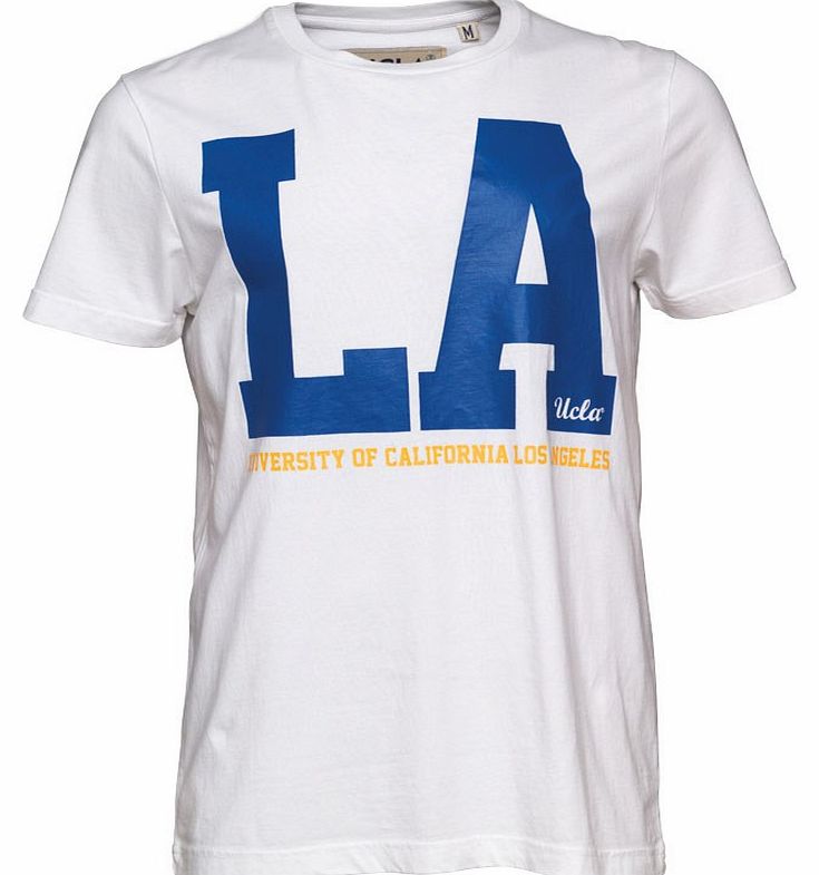 UCLA Mens LA T-Shirt White