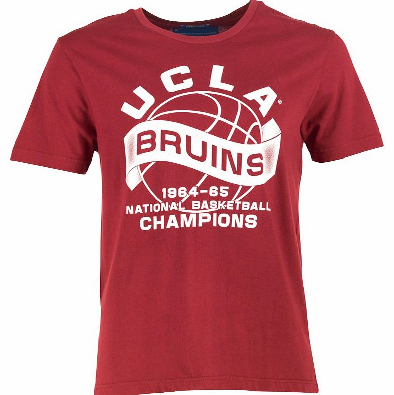 UCLA Mens Maxwell Bruins T-Shirt Biking Red