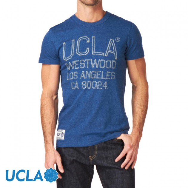 UCLA Mens UCLA Larsen T-Shirt - Twilight Blue