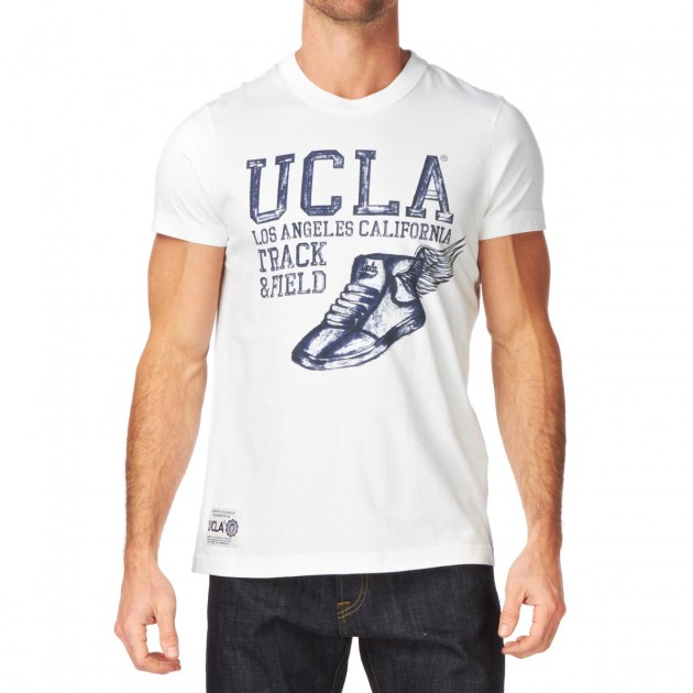 UCLA Mens UCLA Tyler T-Shirt - White