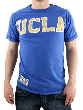 UCLA Strong Blue Crack Print T-Shirt