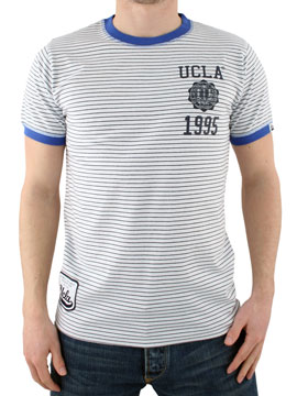UCLA White Stripe T-Shirt