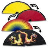 Uday Colour Changing Dragon Fan 5` - Magic Trick