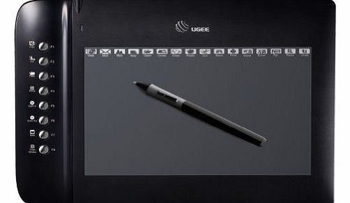 M1000L Drawing Tablet with 8 Customizable Shortcuts