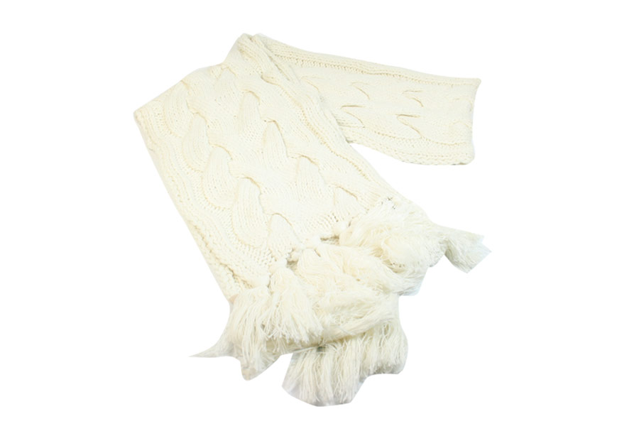 &reg; Australia - Cable Scarf - Ivory