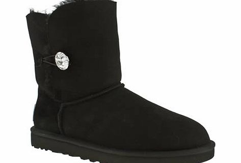 ugg australia Black Bailey Button Bling Boots