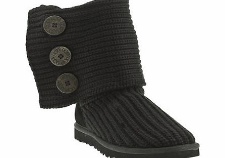 ugg australia Black Classic Cardy Boots