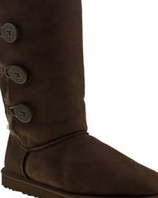 ugg australia Brown Bailey Button Triplet Boots