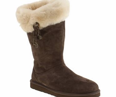 ugg australia Brown Plumdale Charm Boots