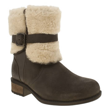 ugg australia Dark Brown Blayre Boots