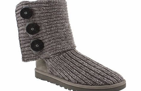 ugg australia Grey Classic Cardy Boots