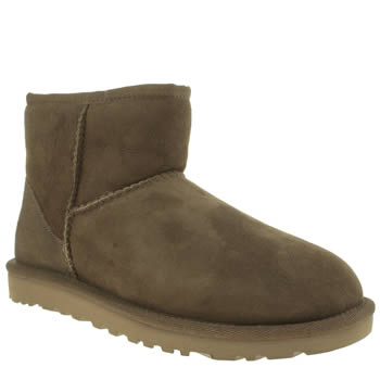 ugg australia Khaki Classic Mini Boots