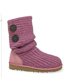 UGG Australia Kids Cardy Dusty Rose