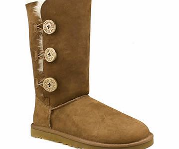 ugg australia Tan Bailey Button Triplet Boots
