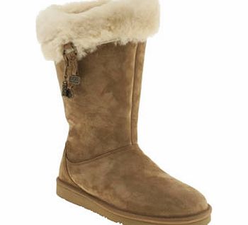 ugg australia Tan Plumdale Charm Boots