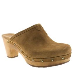Ugg Female Abbie Suede Upper Evening in Tan