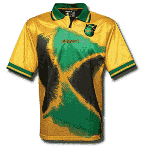 Uhlsport 01-02 Jamaica Home shirt