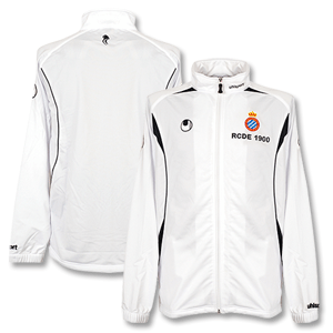 09-10 Espanyol Classic Jacket - White/Navy
